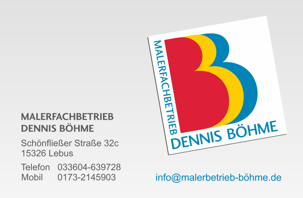 Mahlerfachbetrieb Dennis Böhme